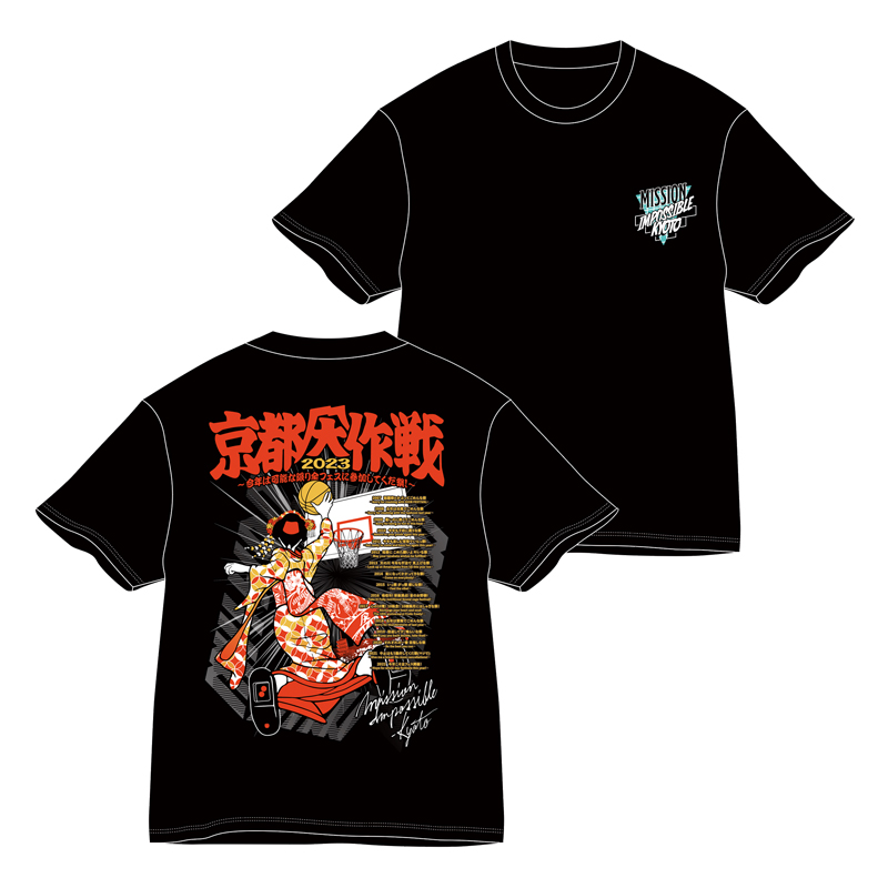 AFFECTER SQUARE BORN WITH THA COLLABORATE OF L.T.D ROCK ON THE BRAIN BLACK コラボ フェス 限定 京都大作戦 黒 Tシャツ S サイズ