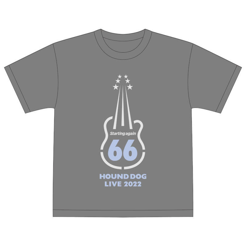 HOUND DOG LIVE 2022 「Starting again at Route 66」／66Tシャツ【完売】 | TAPIRS STORE