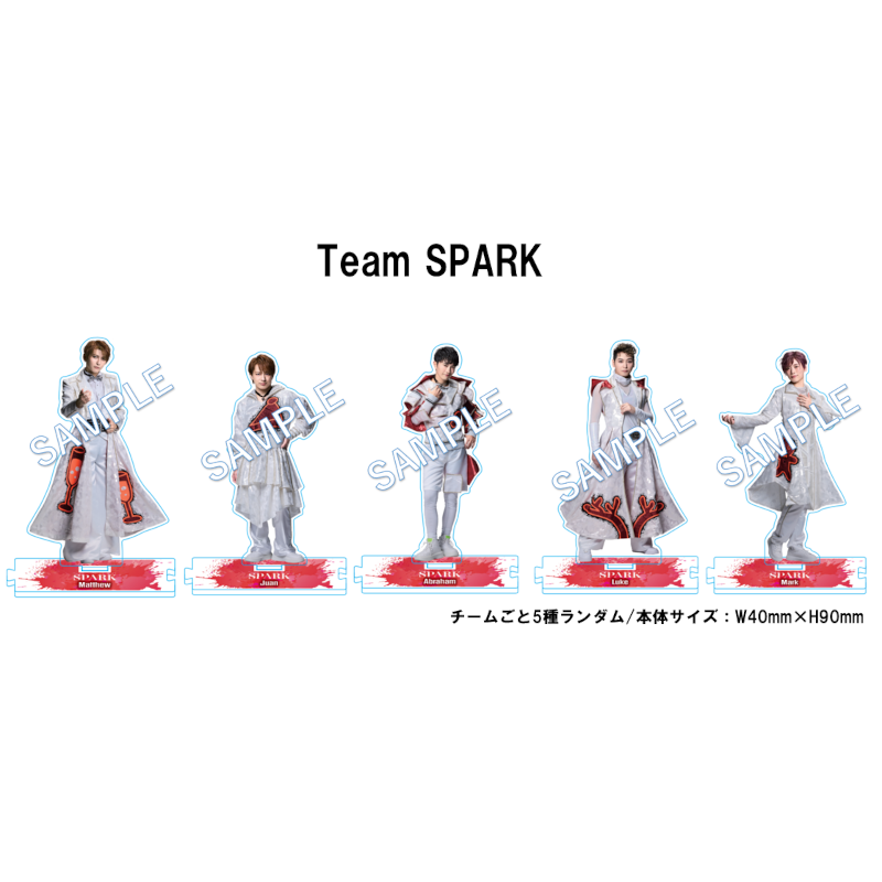 チームランダムアクリルスタンド（SPARK） | TAPIRS STORE